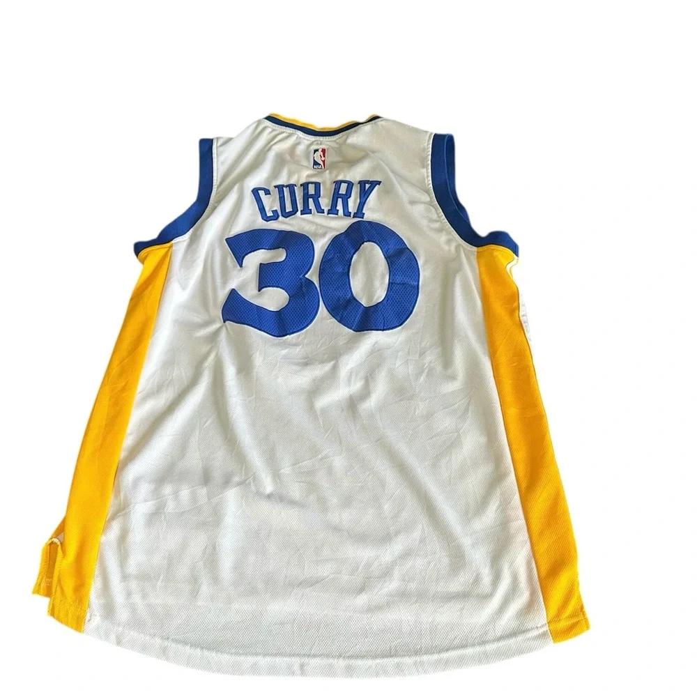 Adidas Men Golden State Warriors Stephen Curry Jersey Sz XL